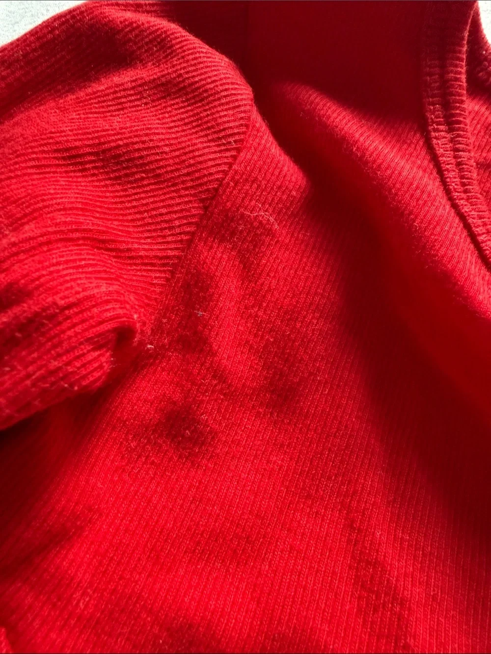 Carter's Red Long-Sleeve Tulle Tunic size 3T